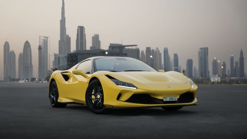 luxury car rentals in Dubai